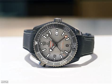 Omega Seamaster planet dark grey